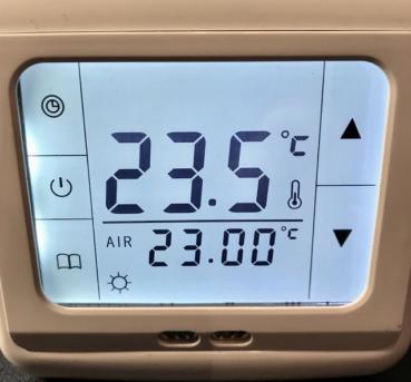 Potentialfreies Thermostat für den Einbau